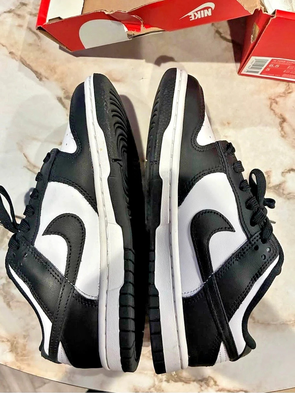 Nike Dunk Low Black & White US 6.5 New